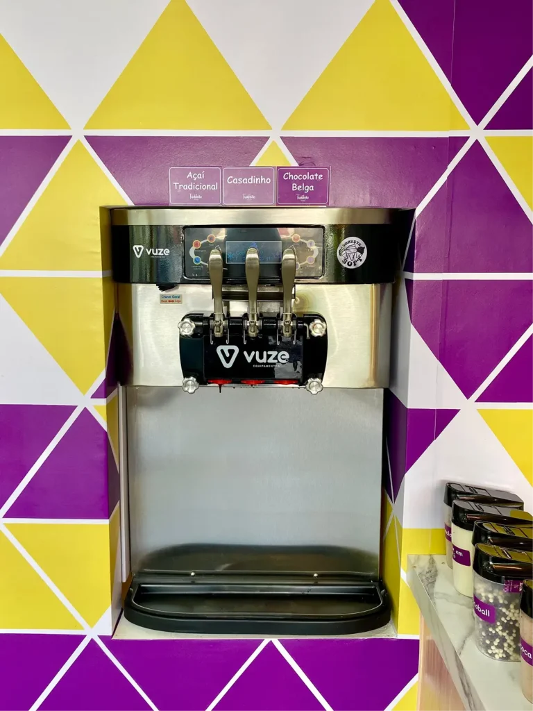 MÁQUINA SORVETE BANCADA - VUZE - CAPTAÇÃO TUDIBÃO - FRENTE